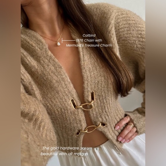 Cult Gaia CASELLA KNIT CARDIGAN - Picture 2 of 9